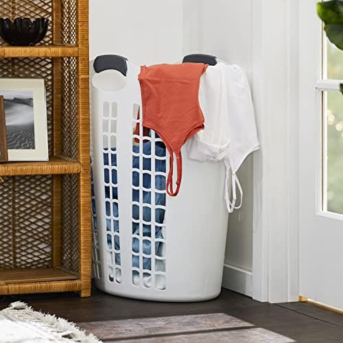 Gracious Living 2 Pack Easy Carry Flex Hamper, Large 87.5L Laundry Basket - Image 6