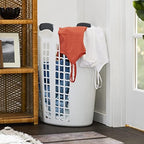 Gracious Living 2 Pack Easy Carry Flex Hamper, Large 87.5L Laundry Basket - Image 6