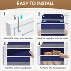 2 Pcs Over The Door Organizer Large Capacity Hanging Storage Room Organizer - Image 3