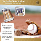 Max Protection 3-Row Super Shoe Storage Box - 3000 Card Count - 4-Pack - Image 4