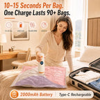 Vacuum Bags for Travel with Pump, Vacuum Sealer Bags for Clothes at Home - Image 3