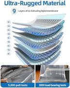 Vacuum Storage Bags for moving, Vacuum Seal Bags for Memory Foam, Latex, Clothing & Bedding, Space Saver Bags for Organization and Storage (XXXX-Large) - Image 2