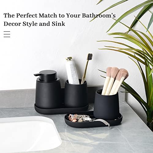 BosilunLife Ceramic Bathroom Accessories Set 3 Pcs - Image 5