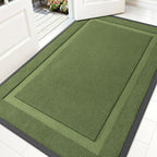 OLANLY Front Door Mat Outside 71x47, All-Season Heavy-Duty Rubber Doormat by OLANLY