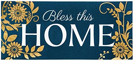 Evergreen Flag Seasonal Sassafras Interchangeable Mat and Tray Bless This Home - Image 3
