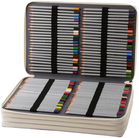 384 Slots Pencil Case, 4-Layer Organizer with Shoulder Strap - Image 2