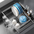 Delamu Over The Sink Dish Drying Rack for Small Kitchen by DELAMU
