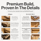 Bamboo Spice Drawer Organizer, Expandable 12 to 23 Inch Insert Holds 48 Jars, 4 Tier Seasoning Rack for Kitchen Drawer or Countertop, Adjustable Wood Spice Organizer - Image 3