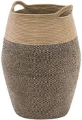 Extra Large Cotton Rope Laundry Hamper Basket, 105L Blanket Basket by YOUDENOVA