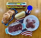 Stretch-Tite Premium Plastic Food Wrap, 500 Sq. Ft., 516.12-Ft. x 11.5/8-Inch (Pack of 12) - Image 4