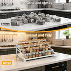 Spice Rack Organizer for Cabinet, 13-21.5" Expandable Spicy Shelf - Image 4