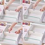 Drawer Dividers Set of 4, Adjustable 11"-17.3" Drawer Organizers, Expandable Dresser Drawer Separators Organizer Dividers for clothes, Kitchen, Drawer, Bathroom, Bedroom, Office - Image 5