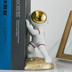 Space Bookends for Kids Room Nursery, Astronaut Themed Decor - Image 5
