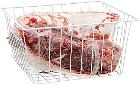 Freezer Storage Organizer Baskets, Household Refrigerator Chest Organization with Built-in Handles for Cabinets, Pantry, Closets, Bedrooms - Image 4