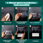 105 OZ Wall Mounted Laundry Detergent Dispenser with Nail - Image 5