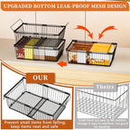 Large Freezer Organizer Bins for 10 to 20 Cu.Ft,Leak-Proof Bottom,2 Pack - Image 2