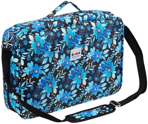 YOUSHARES Big Capacity Colored Pencil Case - 480 Slots large Pen Case Organizer with Multilayer Holder for Prismacolor Colored Pencils & Gel Pen (Orchid), Magnolia 01 by YOUSHARES