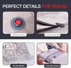 VMstr 15-Pack Vacuum Seal Bags for Clothing Travel, Carry-on Size for Luggage Compression Packing, Space Bags with Plug-in Electric Pump - Image 6