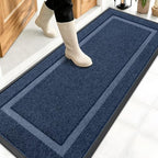 OLANLY Front Door Mat Outside 59x20, All-Season Heavy-Duty Rubber Doormat by OLANLY
