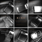 BINO | Stackable Storage Drawers, Large - Clear | THE CRATE COLLECTION | Storage Bins With Drawers | Bathroom Organizers | Under Sink Organizer | Vanity Cabinet Home Organization - Image 5