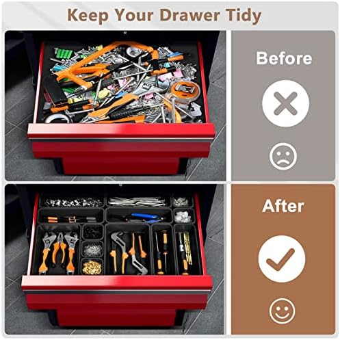 A-LUGEI【pcs 】 Tool Box Organizer and Storage drawer organizer - Image 4