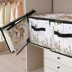 Stackable Clothes Storage Bins with Lids 3 Pack. - Image 5