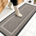 OLANLY Front Door Mat Outside 47x17, All-Season Heavy-Duty Rubber Doormat by OLANLY