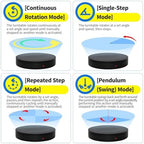 Remote Motorized Electric Turntable Rotating Display Stand Spinning Rotating Platform 360 Photography Turntable lazy susan base giratoria para for Photography,Display,3D Scan,Exhibition rotating table - Image 3