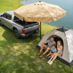 KAXIWEI Hitch Mount Umbrella Holder for 1.5-1.9" Poles - Fits 2"×2" Hitch Receiver, Heavy-Duty Outdoor Umbrella Stand for Tailgating, Camping, RV, Beach & Outdoor Events - Image 5