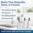 Spacewiser Silicone Countertop & Vanity Bathroom Tray – 2 PC 11.7" - Image 5