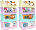 Large Stackable Storage Bins Open Front for Pantry Storage, 8 Pack - Multi by Skywin