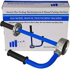 Pallet Stretch Film Packing Machine Shrink Wrap Dispenser Holder, Hand Stretch Wrapping Tool, Adjustable Height from 12-20 inch (Blue) - Image 6