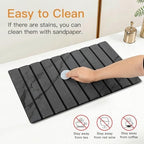 Stone Dish Drying Mat for Kitchen - Upgrade Counter Mats Quick Dry - Image 3