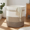 OIAHOMY 80L Laundry Basket Laundry Hamper Nursery Hamper Gradient Yellow by MasterofSpaceOptimization