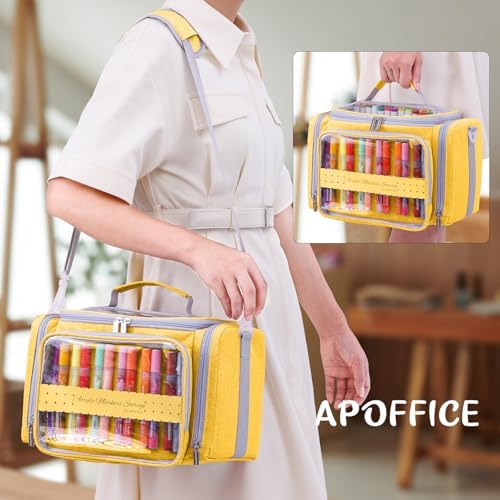 Marker Storage Organizer Case for 180–300 Markers with Dividers - Image 6