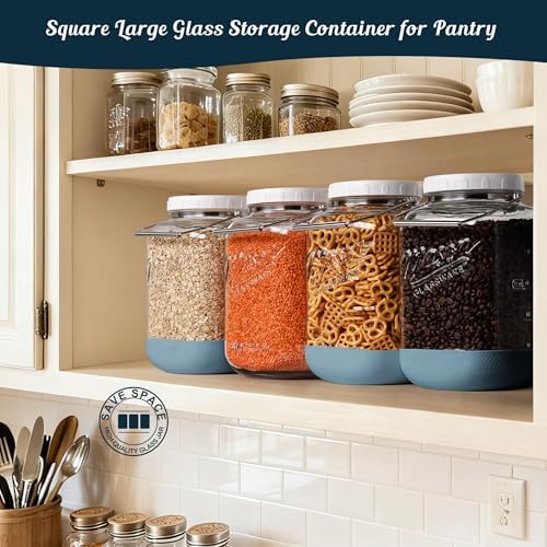 1.5 Gallon Glass Jar with Lid, 2 Pack Large Mason Jars, 192 Oz - Image 6