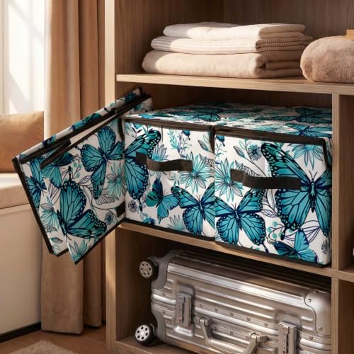 Stackable Clothes Storage Bins with Lids 3 Pack - Image 4