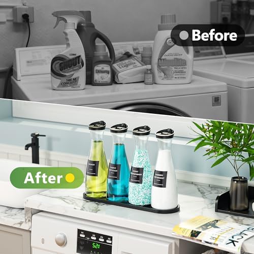 4 Pack Laundry Detergent Dispenser Container, 54OZ Laundry Soap Dispenser - Image 4