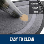 OLANLY Half Circle Front Door Mat Outside 59x34 All-Season Rubber Doormat - Image 5