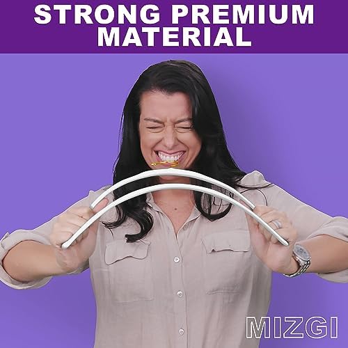 MIZGI White Velvet Hangers 40 Pack,Premium Gold Clothes Hangers Non-Slip Felt Hangers,Sturdy White Hangers Heavy Duty Coat Hangers,Durable Suit Hangers for Space Saving, No Hanger Marks - Image 3