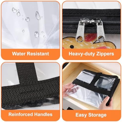 SpaceTrove Clear Storage Bags, 8-Pack Under Bed and Closet Organizers 60L - Image 6