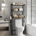 VASAGLE 3-Tier Over the Toilet Storage, Adjustable Shelves, Basket, 63''H by VASAGLEbySONGMICSHOME