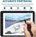 Surface Slim Pen 2 Matte - Bluetooth 5.0 Connectivity - 4,096 Points of Pressure Sensitivity - with Slim Pen 3 Tips and Pencil Holder - Image 4
