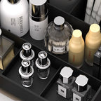 Makeup Organizer with Drawers, Countertop Organizer for Vanity, Bathroom and Bedroom Desk Cosmetics Display Case for Brushes, Lotions, Perfumes, Eyeshadow, Lipstick and Nail Polish - Image 6