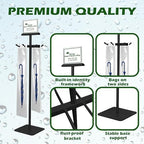 Umbrella Bag Stand, Wet Umbrella Stand with 220 Umbrellas Bags, Black - Image 4