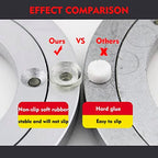 Aluminium Alloy Turntable Bearing, Heavy Duty Swivel Turntable Lazy Susan Rotating Bearing Turntable Round Dining Table Smooth Swivel Plate Hardware, 16" - Image 4
