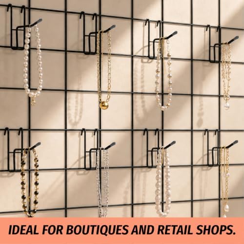 HUHOLE 50 Pack 2 Inch Wire Gridwall Hooks - Image 3
