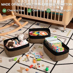 OIASKET Storage Baskets for Organizing 3 Pack, Woven Baskets for Shelves, - Image 3