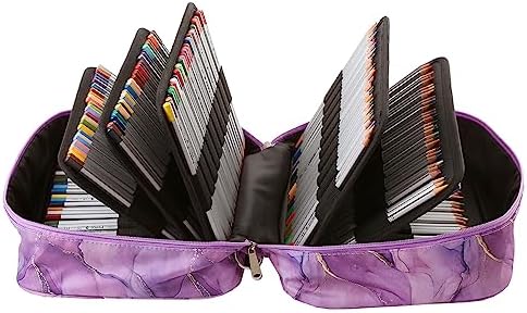 360 Slots Colored Pencil Case w/Handle & Shoulder Strap - Image 2