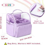 Rexmica Large Marker Organizer Case Storage Bag for 180 Marker Pen, Purple - Image 4